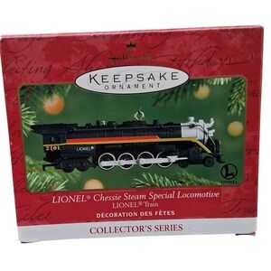 Lionel Chessie Steam  Locomotive Hallmark KeepsakeOrnament 
 Series 2101 Train